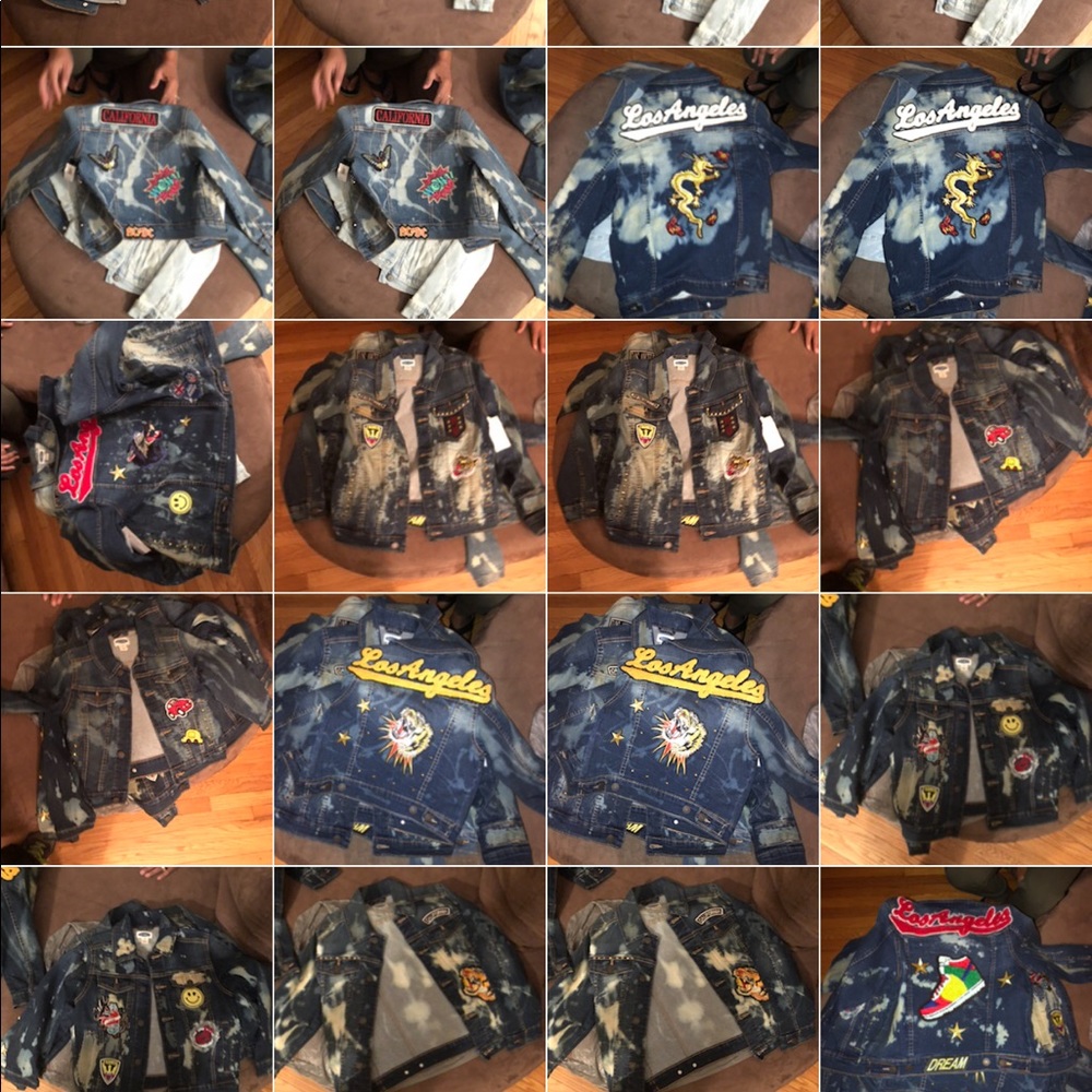 Custom kids Jean Jackets